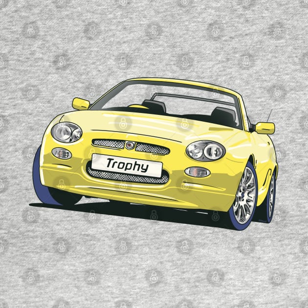 MG Rover MGF Trophy Yellow by Webazoot